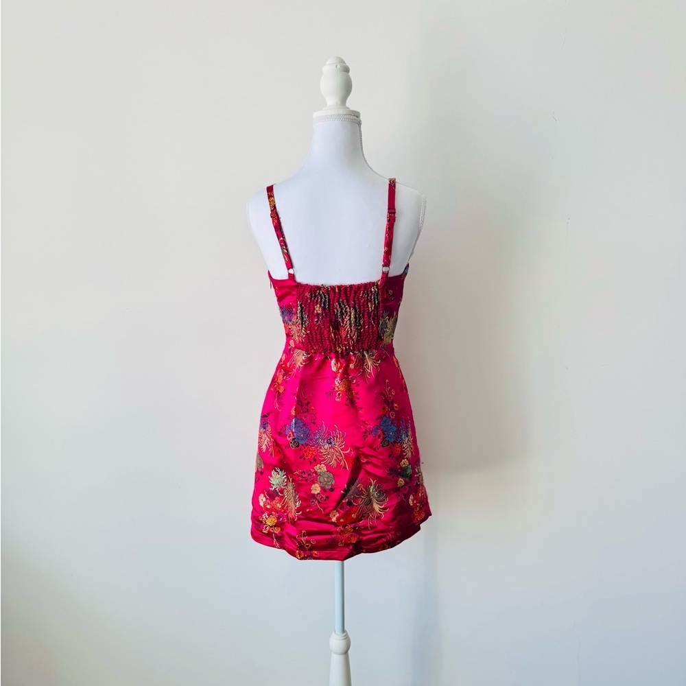 Urban Outfitters Hot Pink Jacquard Mini Dress 💖 - Picture 9 of 10